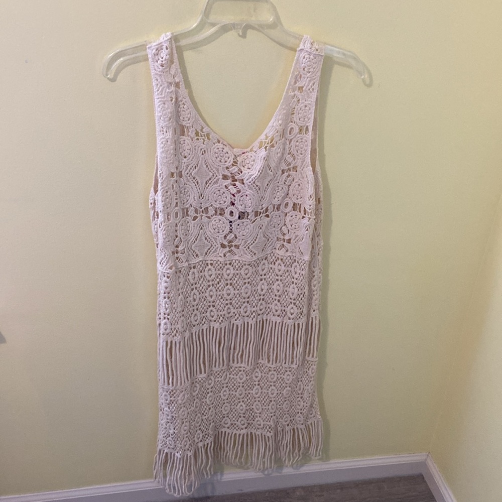 NWT Somya Crochet Swim Cover-up - Picture 6 of 6